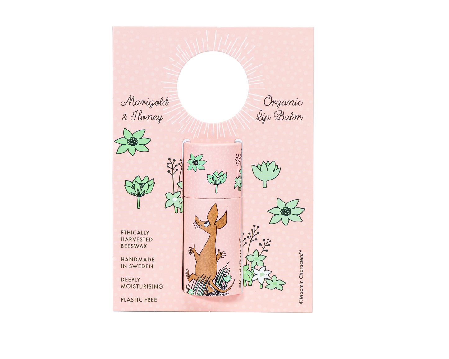 Baume à Lèvres Bio Moomin Calendula & Miel - Gustaf och Linnea