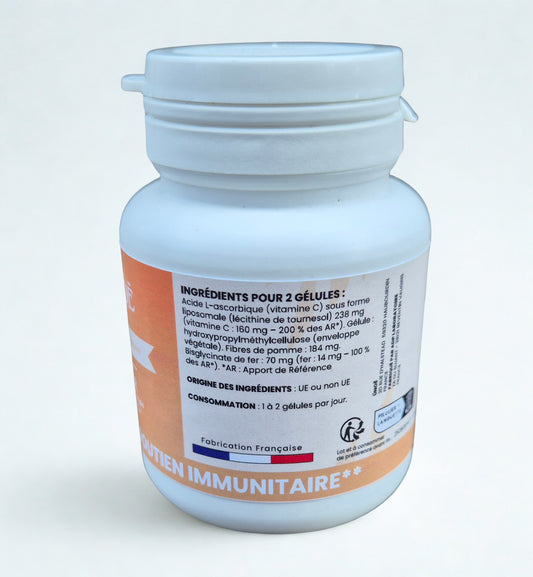 Energy & Immunity Food Supplement - C+IRON