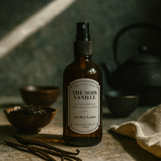 Brume végétale Thé Noir & Vanille: 100ML