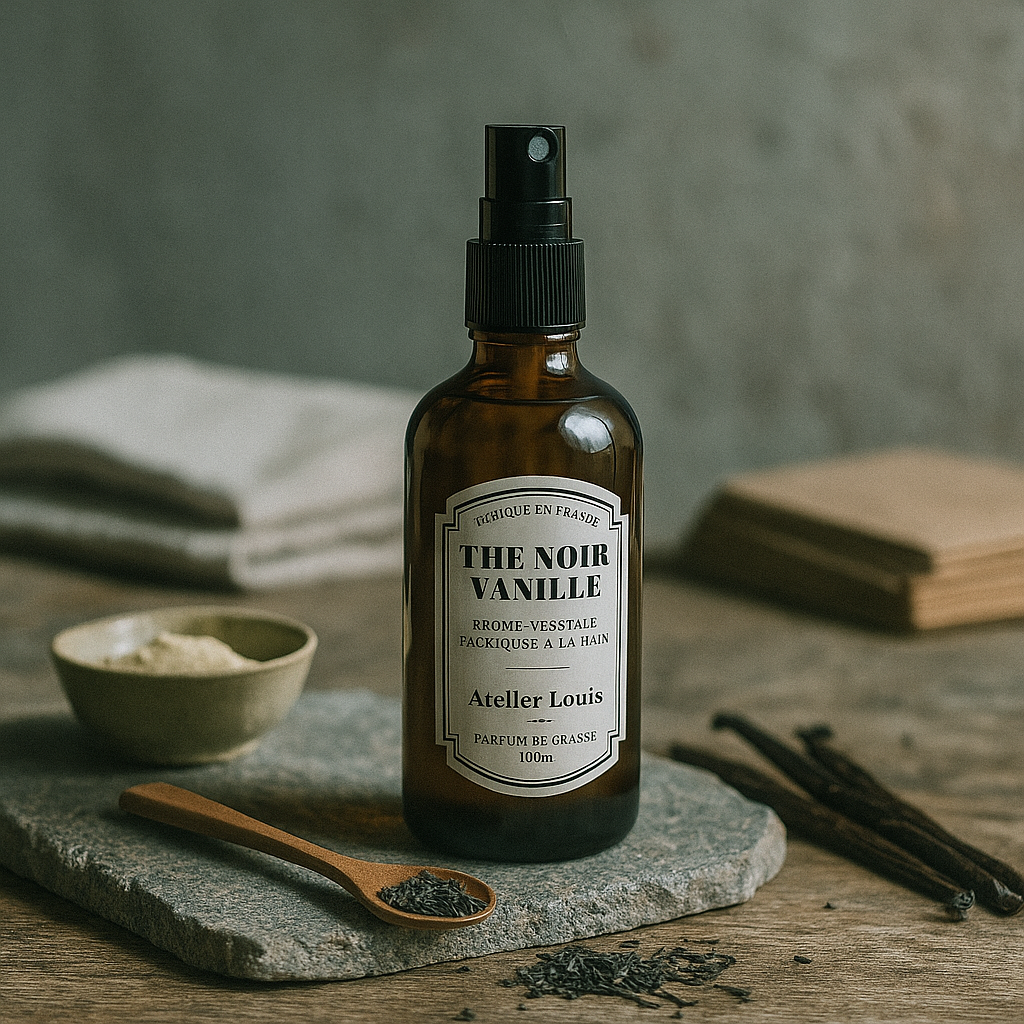Brume végétale Thé Noir & Vanille: 100ML