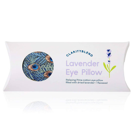 Oreiller pour les yeux de relaxation Motif plumes de paon