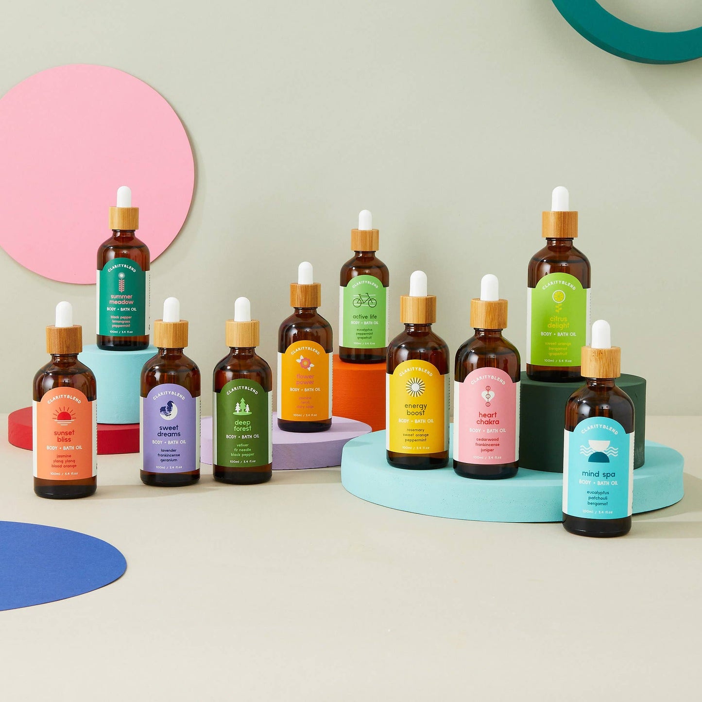 Energy Boost Body and Bath Oil - Aromatherapy