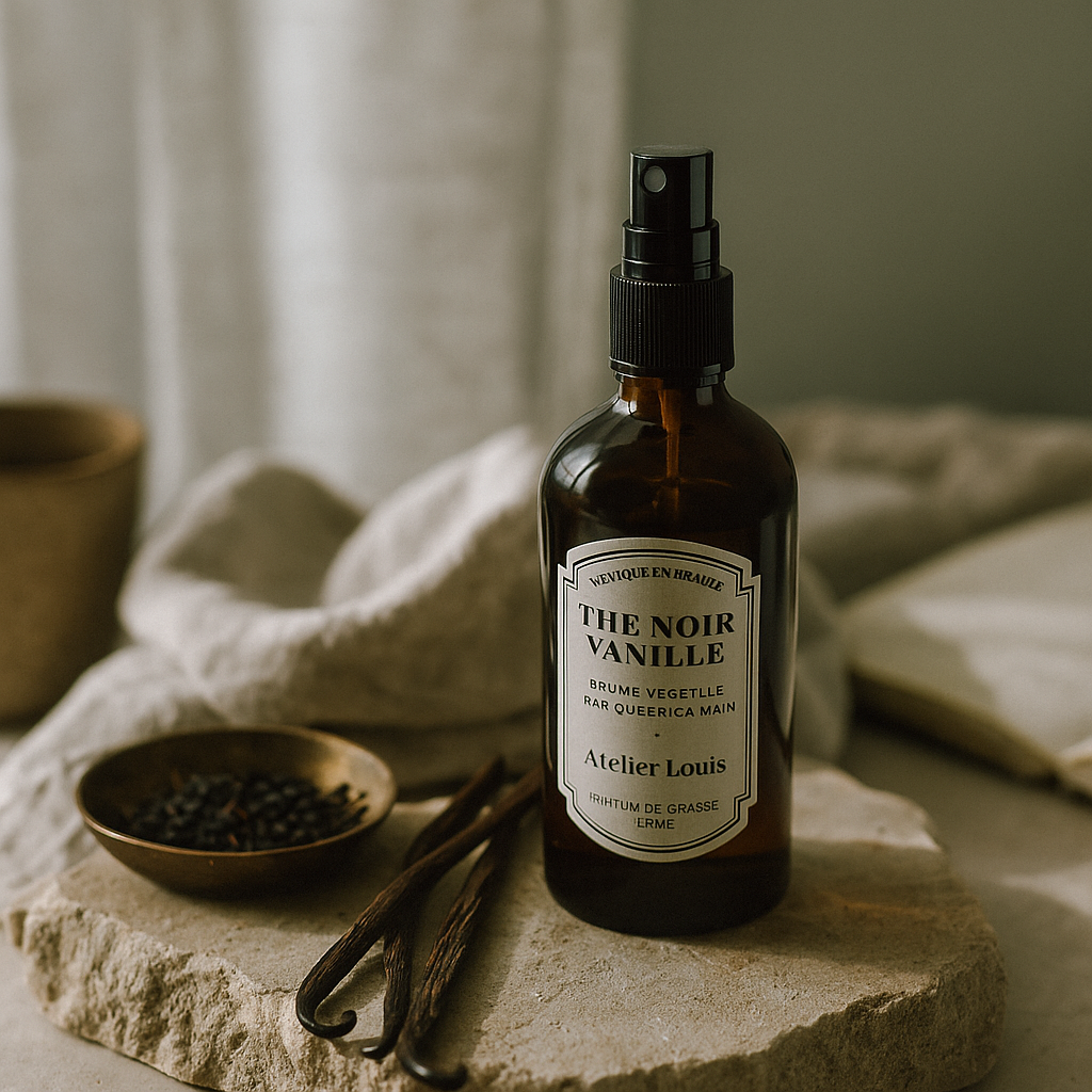Brume végétale Thé Noir & Vanille: 100ML