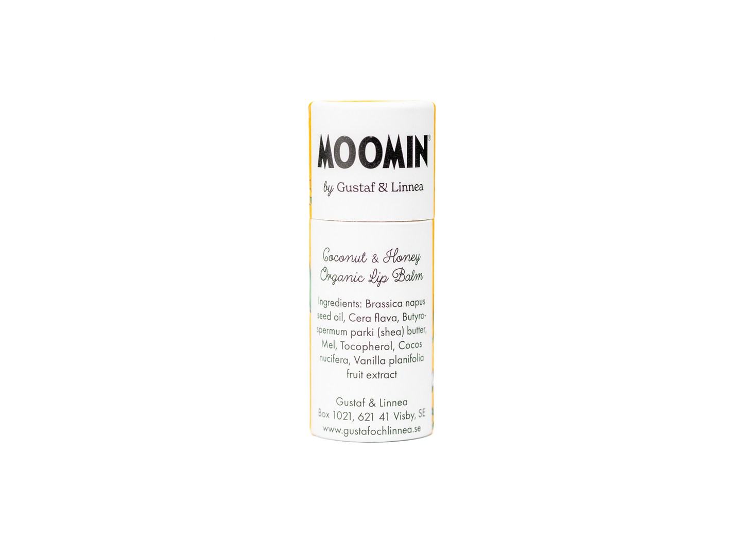 Baume à lèvres à la cire d'abeille avec noix de coco et miel Bio
