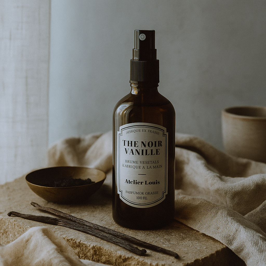 Brume végétale Thé Noir & Vanille: 100ML