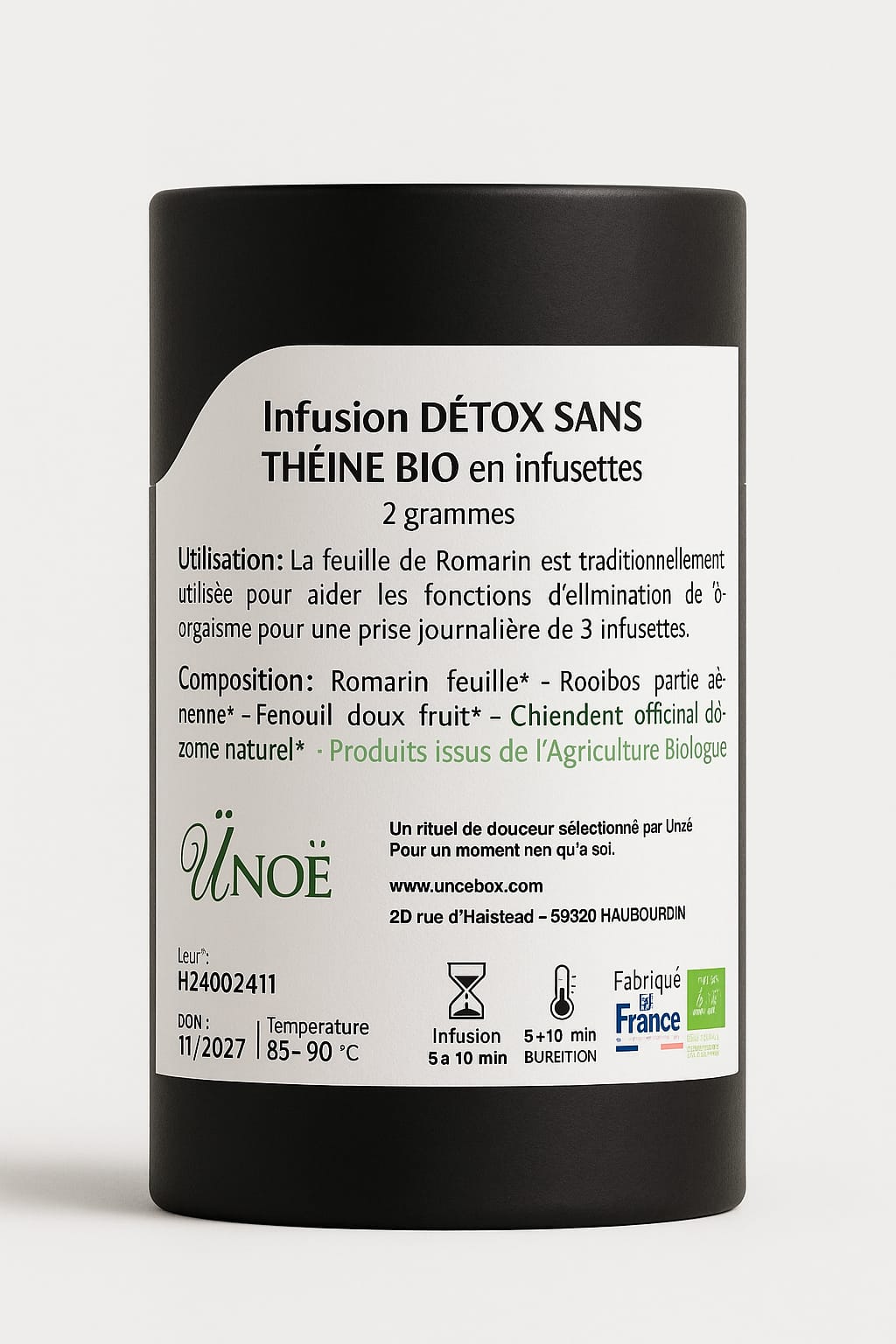 INFUSION DETOX SANS THEINE