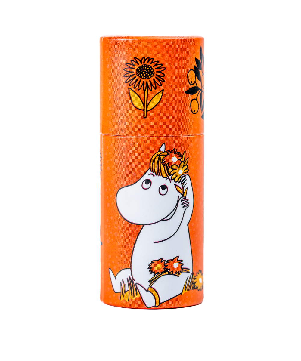 Baume à lèvres au goût d'orange Moomin - Gustaf och Linnea / Naturel