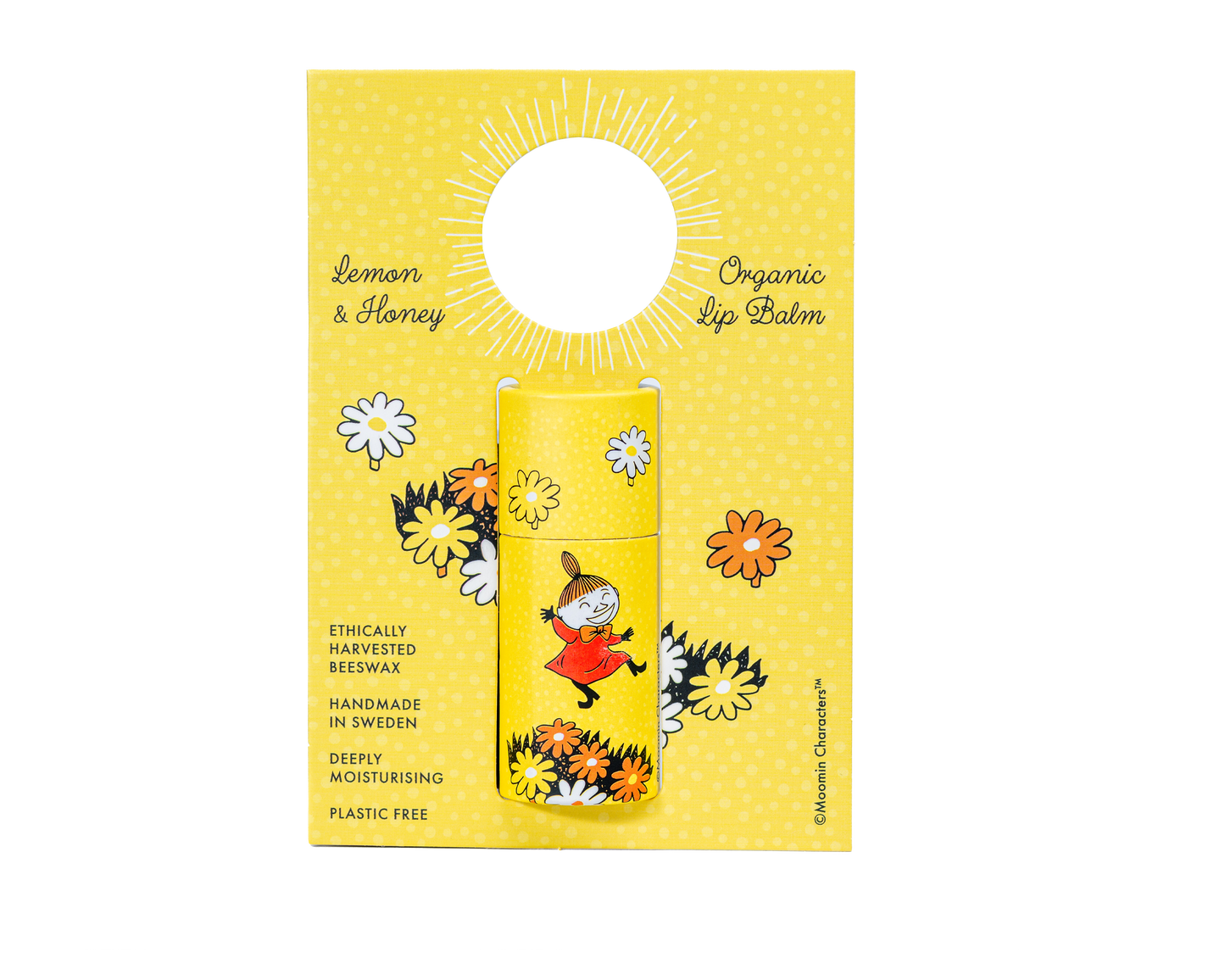 Baume à lèvres à la cire d'abeille avec citron & miel Bio