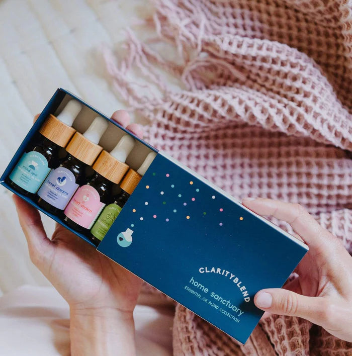 Collection Sanctuaire - 5 Mélanges d'huiles essentielles pour diffuseur