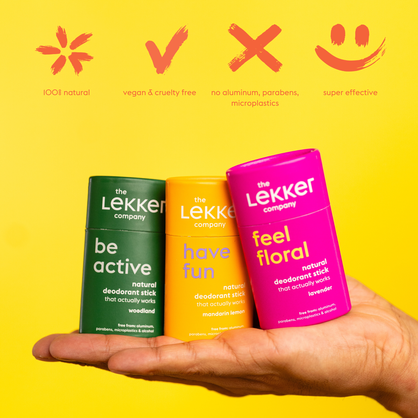 Stick déodorant au toucher floral - NOUVEAUTÉ